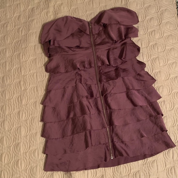 Bebe Mini Ruffle Dress Small - Picture 2 of 10